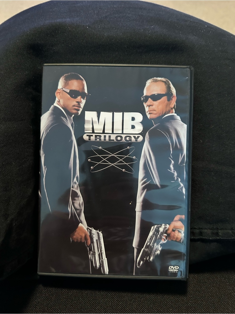 Sony Men in Black Trilogy DVD — Black and Blue Cover